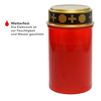 5x Grabkerzen